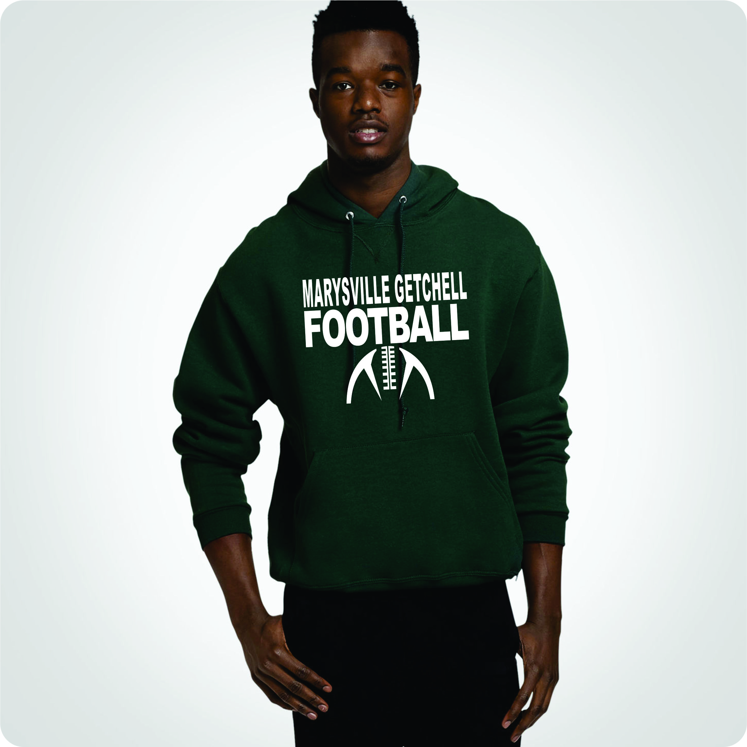 Marysville Getchell Chargers Football Russell Athletic Unisex Dri